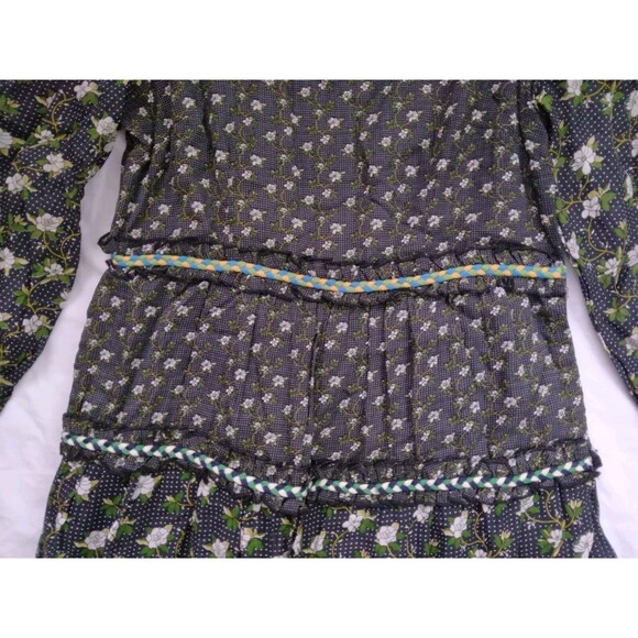 ANTHROPOLOGIE Karoline Tiered Floral Maxi Dress Boho Cottagecore Womens Size 8 - Picture 5 of 14